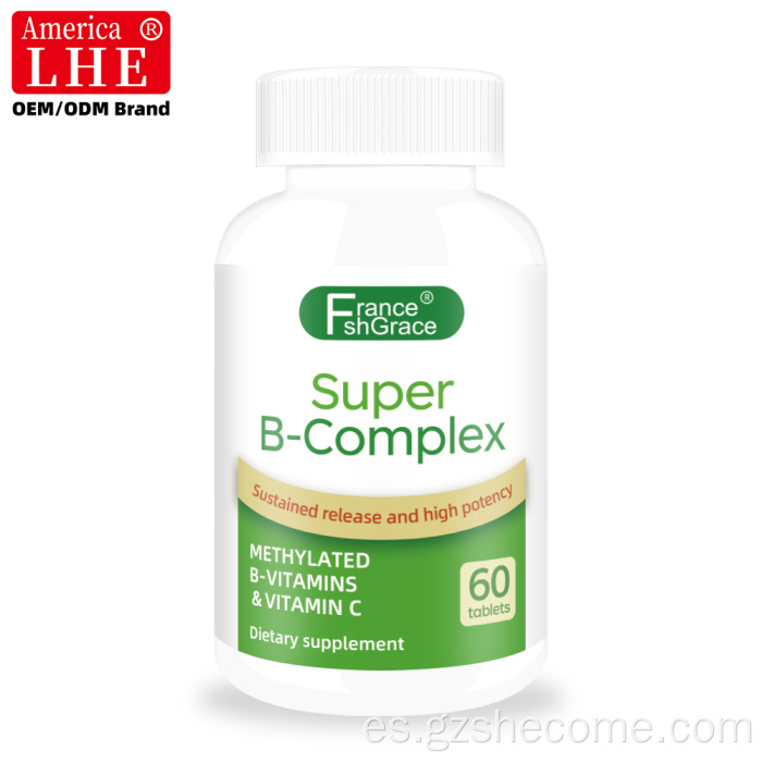 Shecome Super B Complex Tabletas Soporte energético